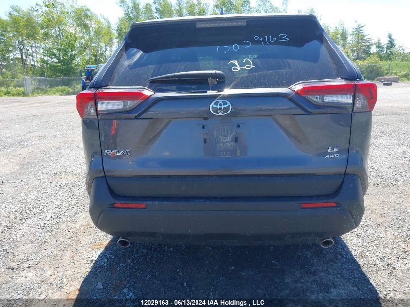 2022 Toyota Rav4 Le VIN: 2T3B1RFV7NC300569 Lot: 12029163