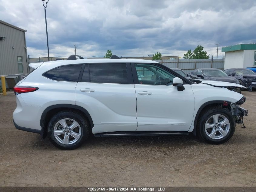 2023 Toyota Highlander L/Le/Xle/Limited/Platinum/Xse VIN: 5TDKDRBH2PS504884 Lot: 12029169