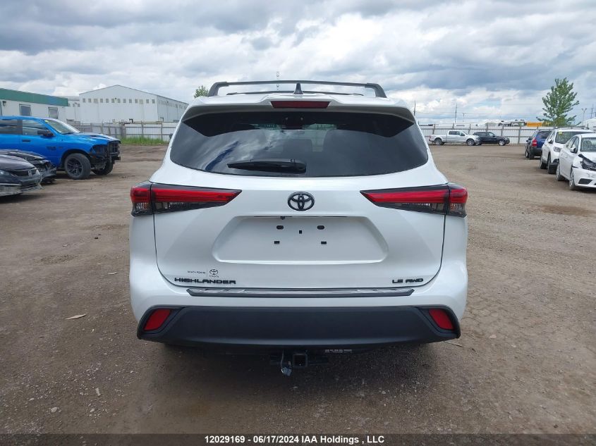 2023 Toyota Highlander L/Le/Xle/Limited/Platinum/Xse VIN: 5TDKDRBH2PS504884 Lot: 12029169