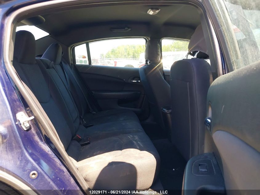 2014 Chrysler 200 Lx VIN: 1C3CCBAB4EN131687 Lot: 12029171