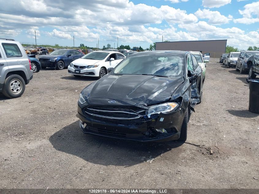 2017 Ford Fusion Titanium VIN: 3FA6P0D93HR121282 Lot: 12029178