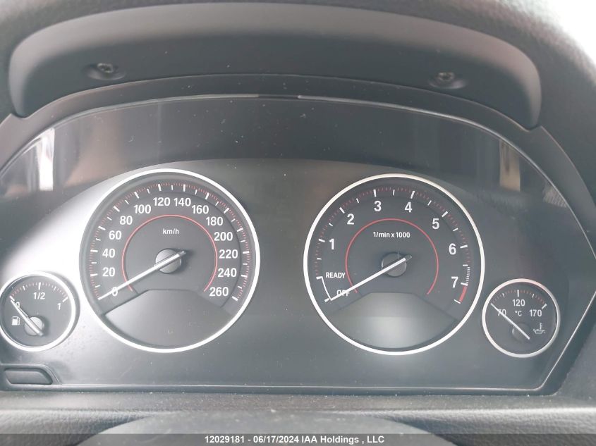 2017 BMW 3 Series VIN: WBA8B7C37HA190202 Lot: 12029181