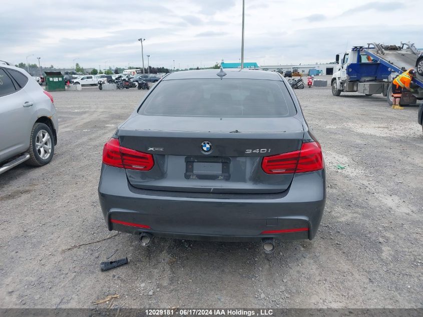 2017 BMW 3 Series VIN: WBA8B7C37HA190202 Lot: 12029181