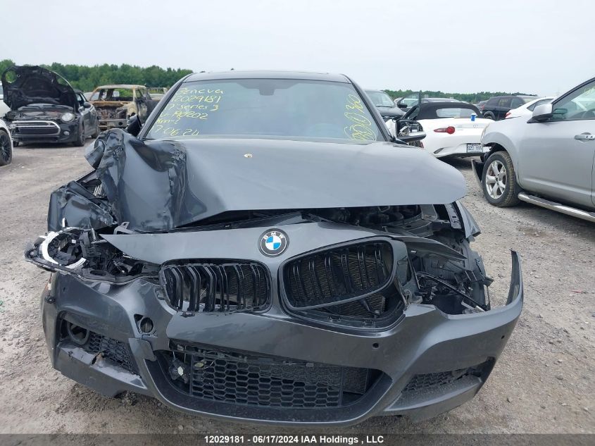 2017 BMW 3 Series VIN: WBA8B7C37HA190202 Lot: 12029181