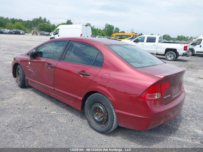 2008 Honda Civic Sdn VIN: 2HGFA16488H001493 Lot: 12029184