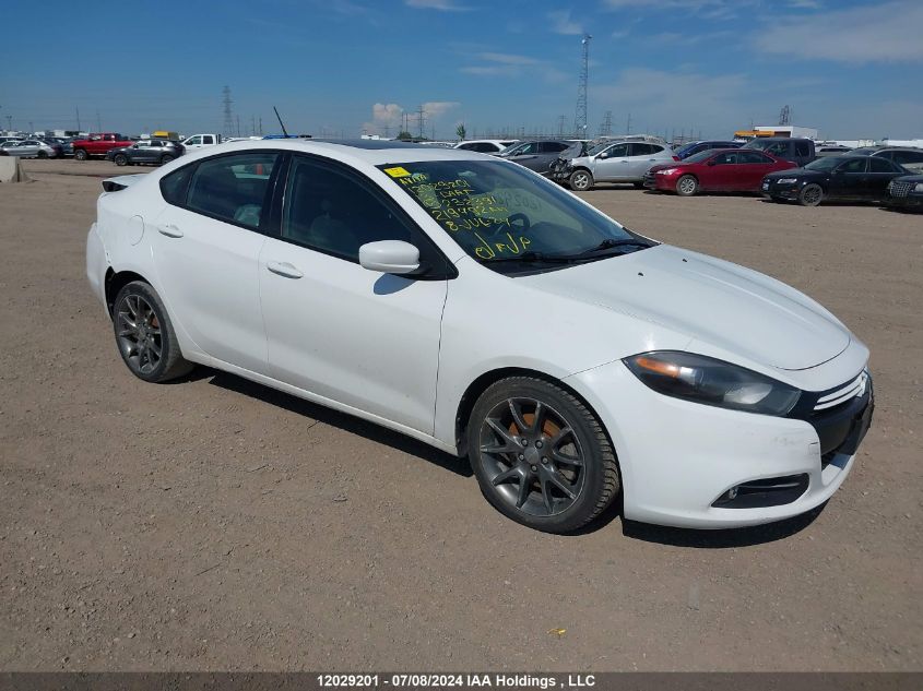 2013 Dodge Dart Sxt/Rallye VIN: 1C3CDFBH1DD232391 Lot: 12029201