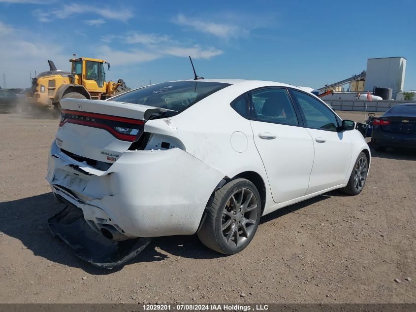 2013 Dodge Dart Sxt/Rallye VIN: 1C3CDFBH1DD232391 Lot: 12029201