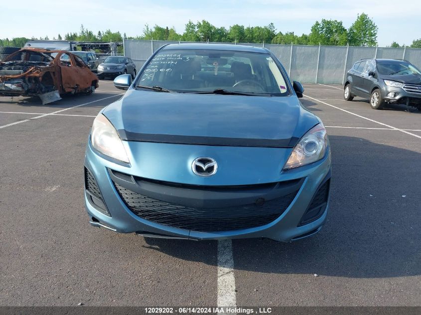 2010 Mazda 3 I VIN: JM1BL1SF1A1321872 Lot: 12029202