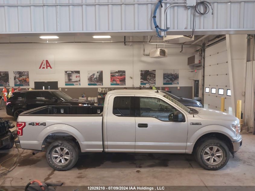 2019 Ford F150 Super Cab VIN: 1FTEX1EPXKKD53317 Lot: 12029210