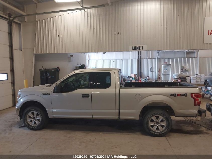 2019 Ford F150 Super Cab VIN: 1FTEX1EPXKKD53317 Lot: 12029210