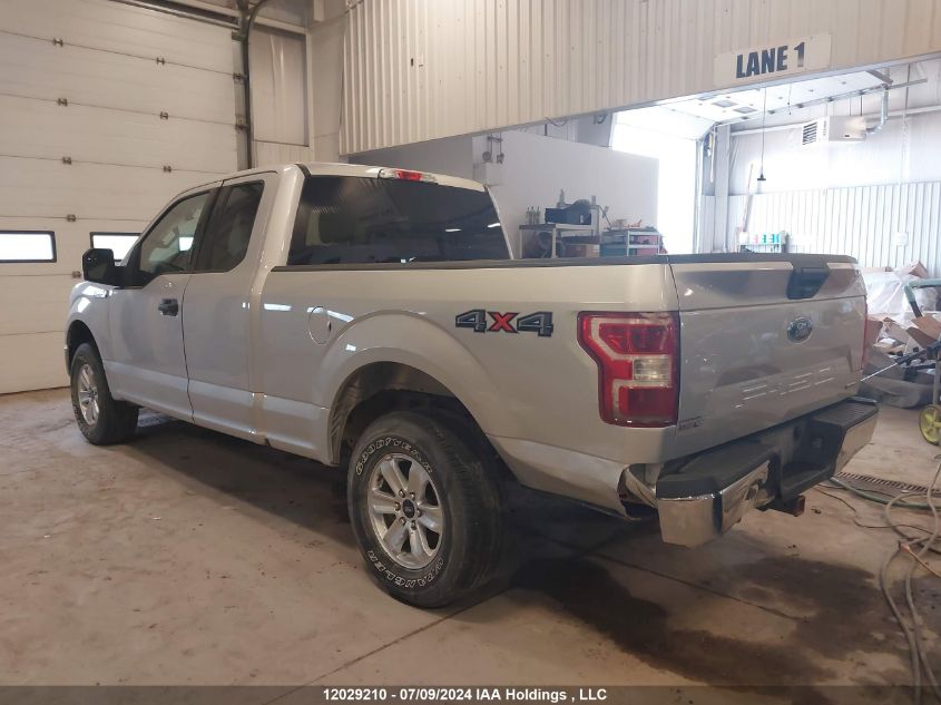 2019 Ford F150 Super Cab VIN: 1FTEX1EPXKKD53317 Lot: 12029210