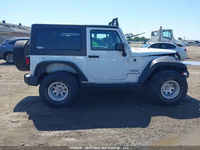 2016 Jeep Wrangler Sport VIN: 1C4AJWAG1GL142396 Lot: 12029248