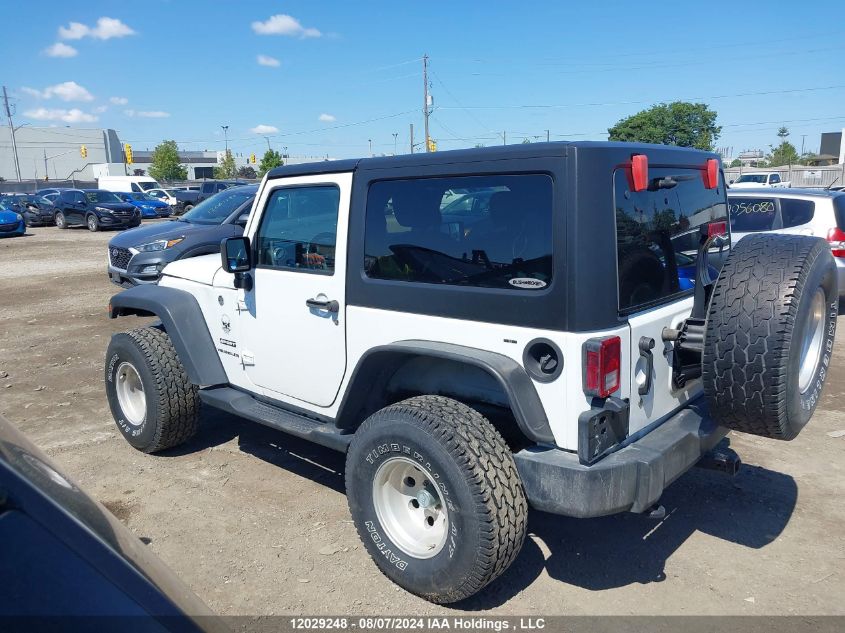 2016 Jeep Wrangler Sport VIN: 1C4AJWAG1GL142396 Lot: 12029248