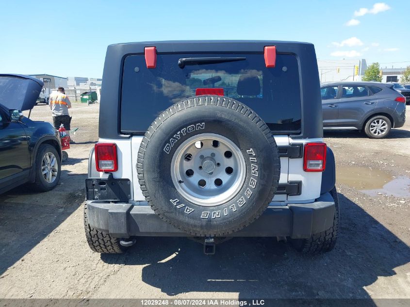 2016 Jeep Wrangler Sport VIN: 1C4AJWAG1GL142396 Lot: 12029248