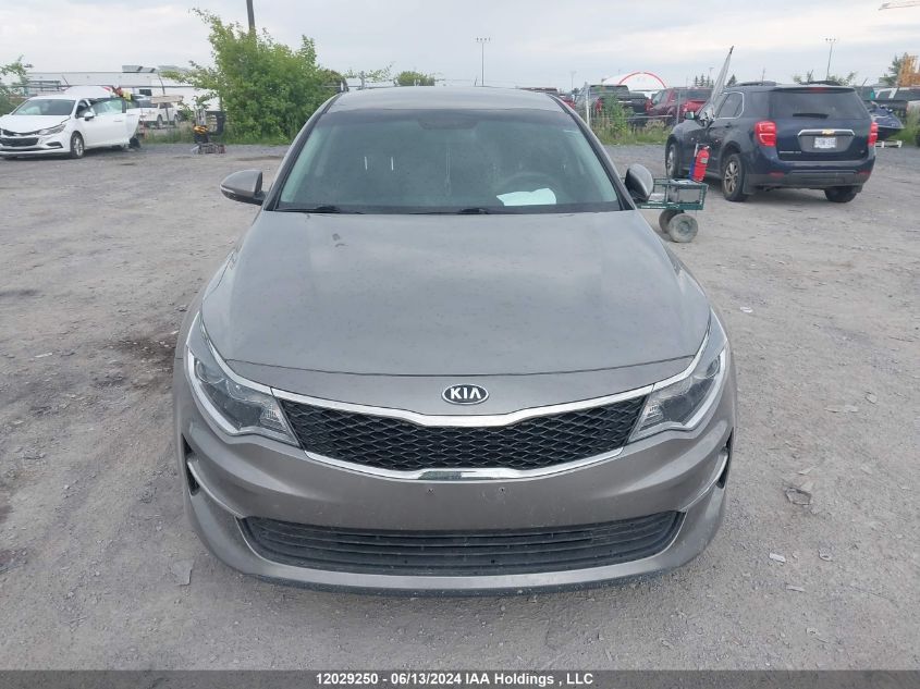 2016 Kia Optima VIN: 5XXGT4L37GG037168 Lot: 12029250