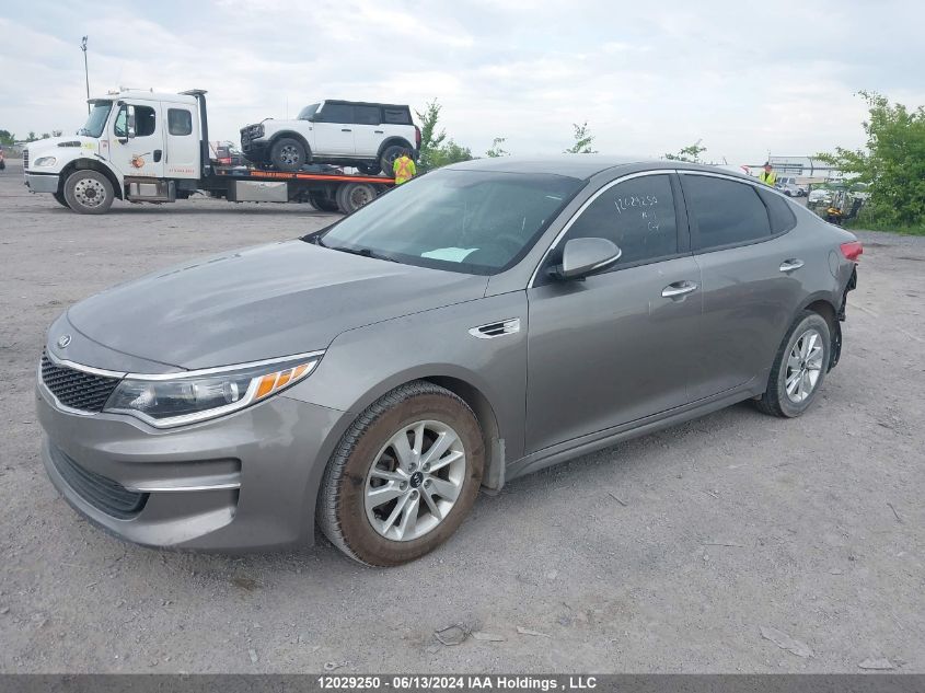 2016 Kia Optima VIN: 5XXGT4L37GG037168 Lot: 12029250