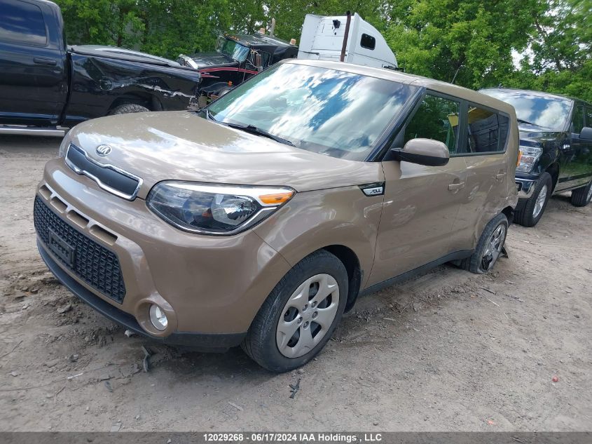 2016 Kia Soul VIN: KNDJN2A2XG7252955 Lot: 12029268