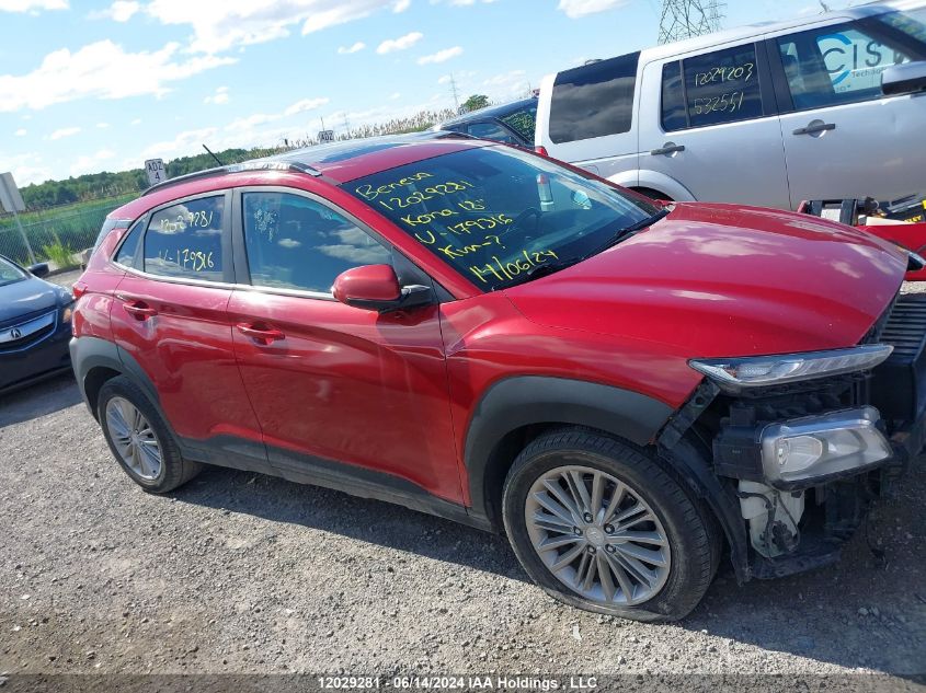 2018 Hyundai Kona 2.0L Luxury VIN: KM8K6CAA1JU179316 Lot: 12029281