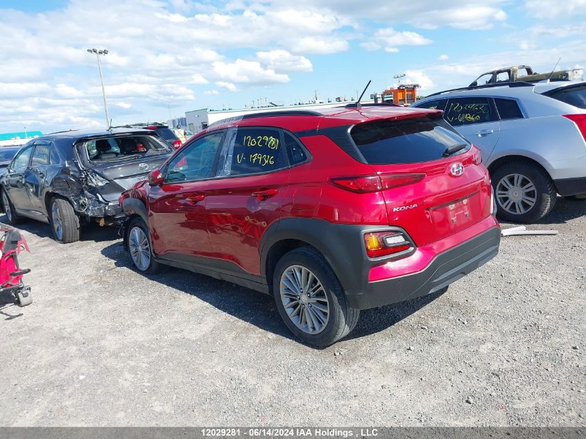 2018 Hyundai Kona 2.0L Luxury VIN: KM8K6CAA1JU179316 Lot: 12029281