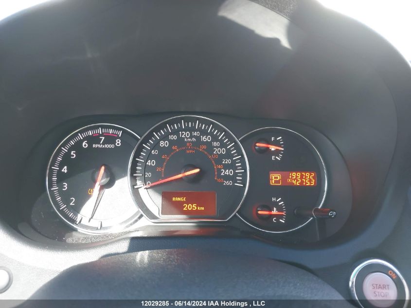 2009 Nissan Maxima 3.5 S VIN: 1N4AA51E69C850192 Lot: 12029285