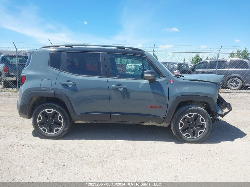 2017 Jeep Renegade Trailhawk VIN: ZACCJBCB3HPF39074 Lot: 12029286