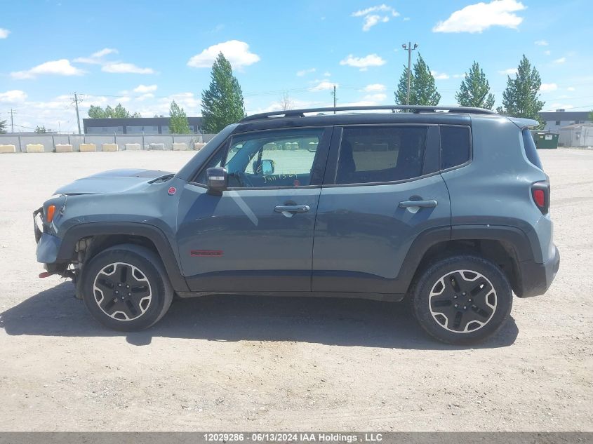 2017 Jeep Renegade Trailhawk VIN: ZACCJBCB3HPF39074 Lot: 12029286