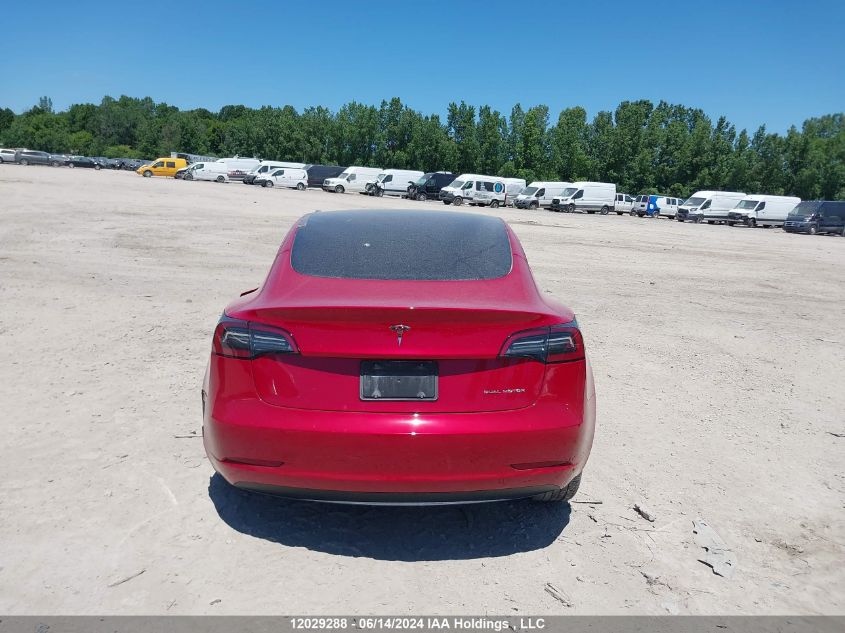 2023 Tesla Model 3 VIN: LRW3E1EB8PC921841 Lot: 12029288