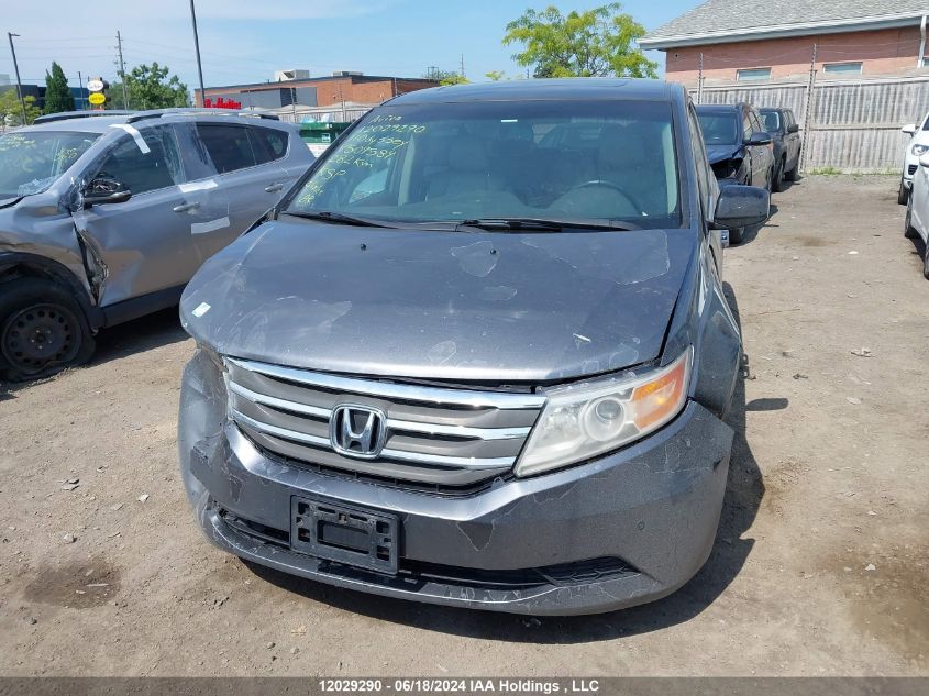 2011 Honda Odyssey VIN: 5FNRL5H68BB509584 Lot: 12029290