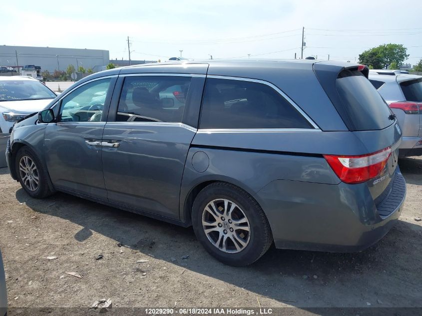 2011 Honda Odyssey VIN: 5FNRL5H68BB509584 Lot: 12029290