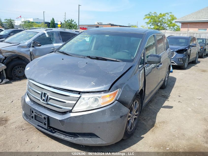 2011 Honda Odyssey VIN: 5FNRL5H68BB509584 Lot: 12029290