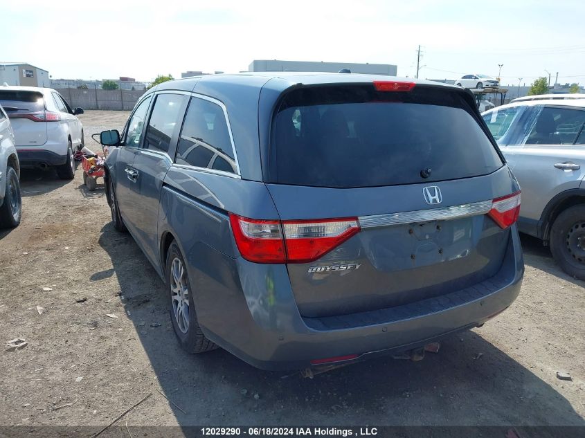 2011 Honda Odyssey VIN: 5FNRL5H68BB509584 Lot: 12029290