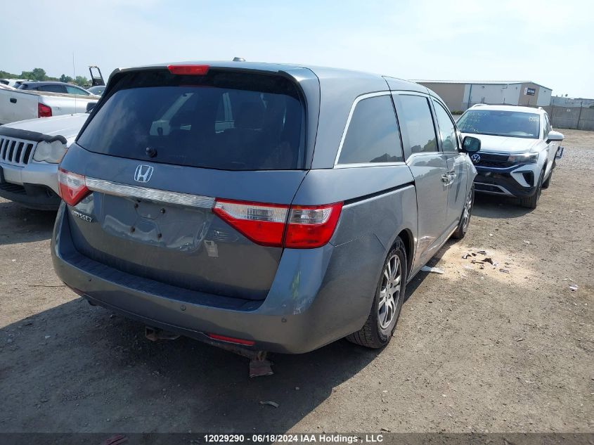 2011 Honda Odyssey VIN: 5FNRL5H68BB509584 Lot: 12029290