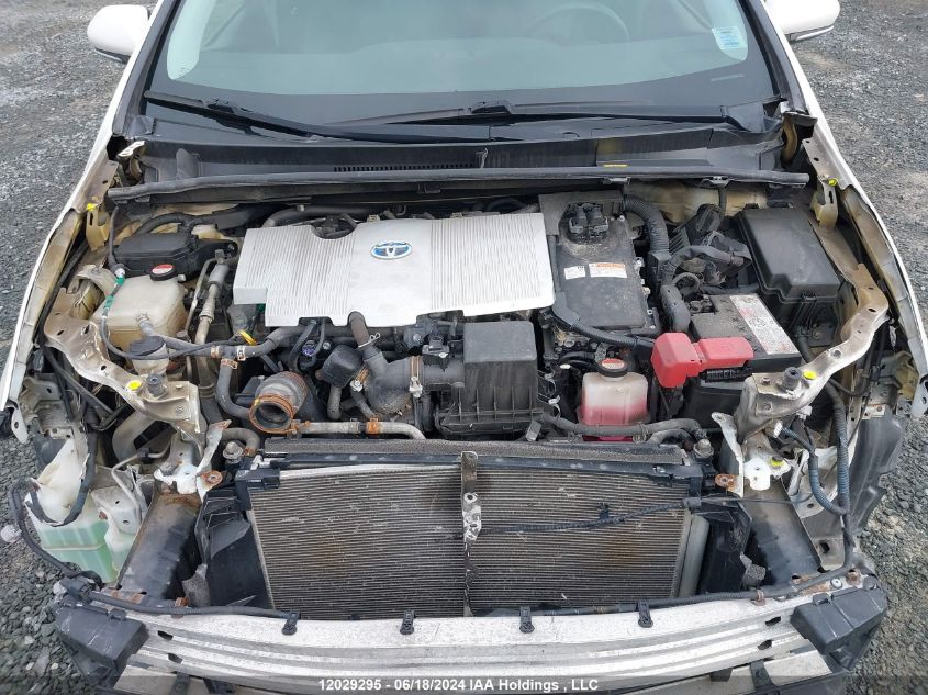 2016 Toyota Prius Technology/Touring VIN: JTDKBRFU6G3005195 Lot: 12029295