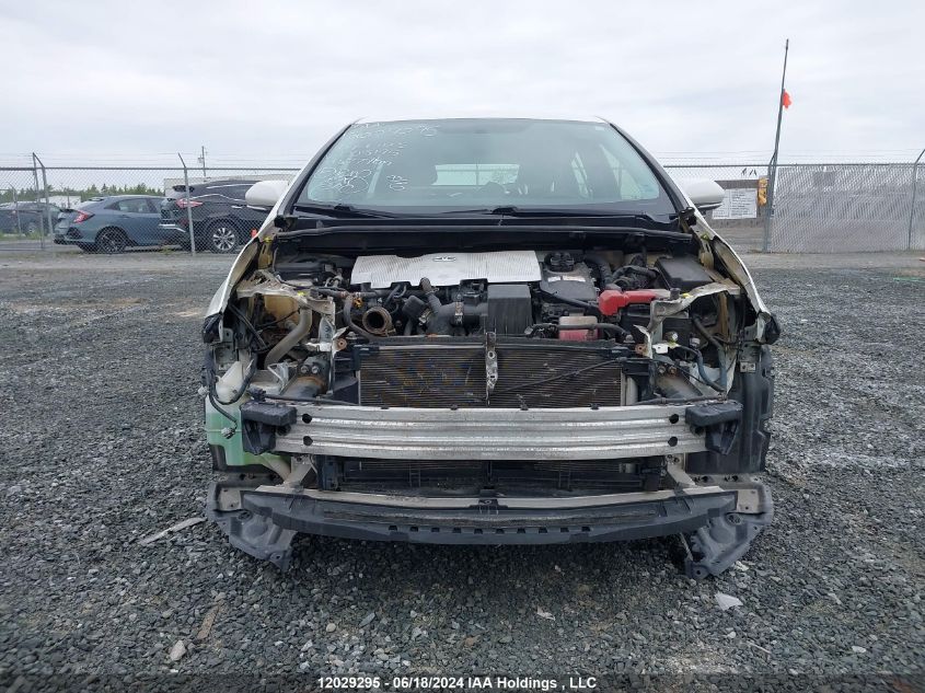 2016 Toyota Prius Technology/Touring VIN: JTDKBRFU6G3005195 Lot: 12029295