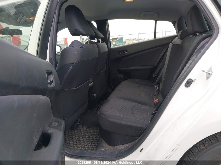 2016 Toyota Prius Technology/Touring VIN: JTDKBRFU6G3005195 Lot: 12029295