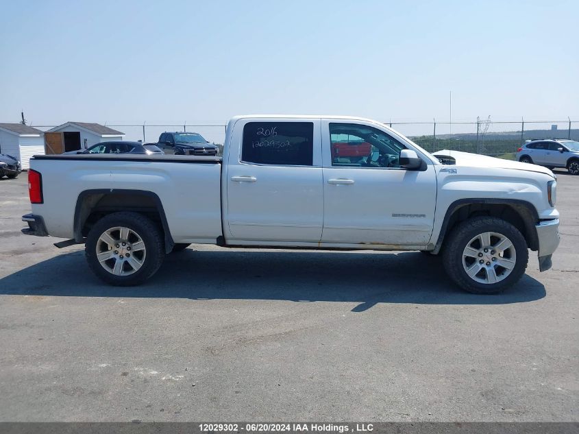 2016 GMC Sierra K1500 Sle VIN: 3GTU2MEC7GG330665 Lot: 12029302