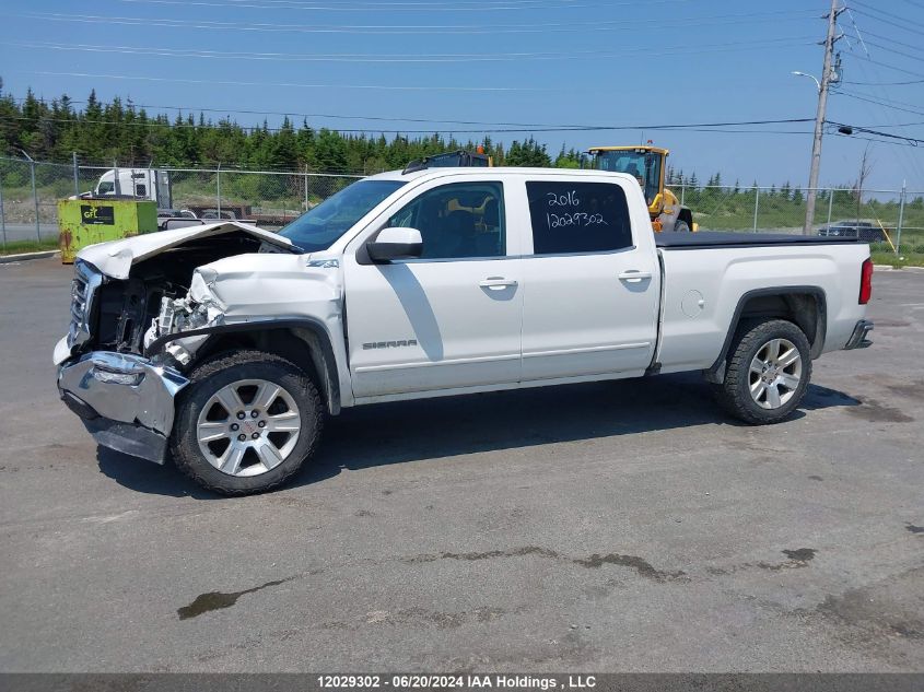 2016 GMC Sierra K1500 Sle VIN: 3GTU2MEC7GG330665 Lot: 12029302