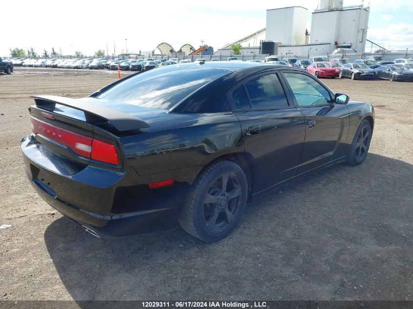 2013 Dodge Charger Sxt VIN: 2C3CDXHG4DH710570 Lot: 12029311