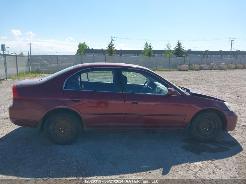 2002 Acura El VIN: 2HHES356X2H006480 Lot: 12029315