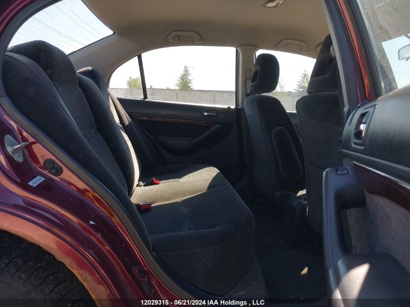 2002 Acura El VIN: 2HHES356X2H006480 Lot: 12029315