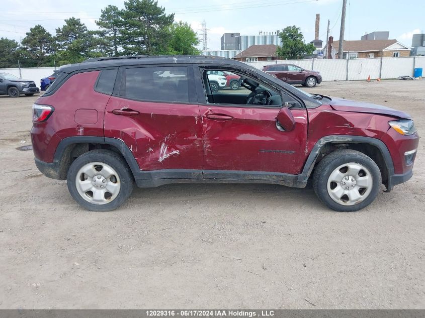 2021 Jeep Compass Altitude VIN: 3C4NJDEB5MT538111 Lot: 12029316