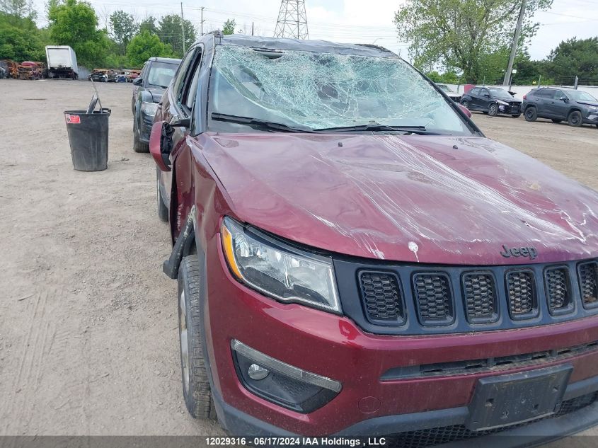 2021 Jeep Compass Altitude VIN: 3C4NJDEB5MT538111 Lot: 12029316