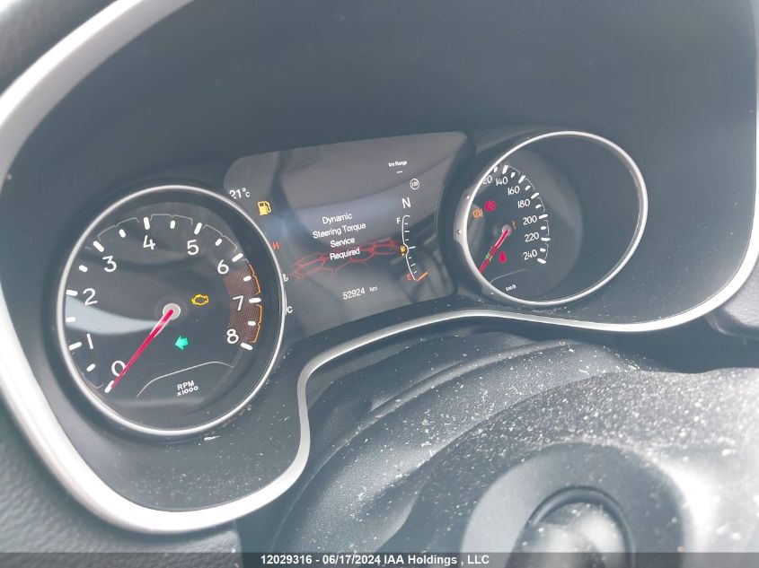 2021 Jeep Compass Altitude VIN: 3C4NJDEB5MT538111 Lot: 12029316