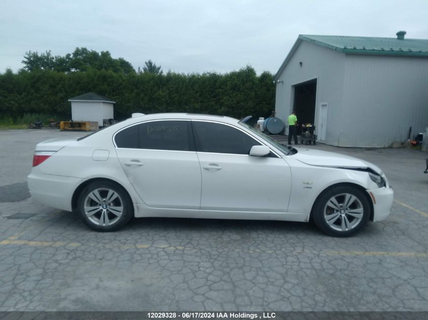 2009 BMW 5 Series VIN: WBANV13539C151458 Lot: 12029328