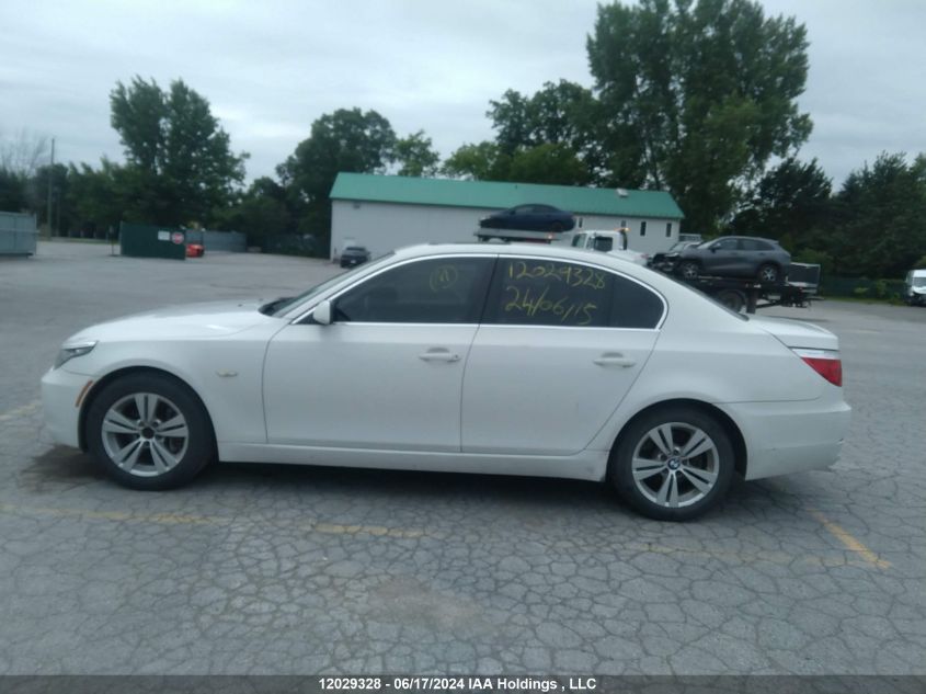 2009 BMW 5 Series VIN: WBANV13539C151458 Lot: 12029328