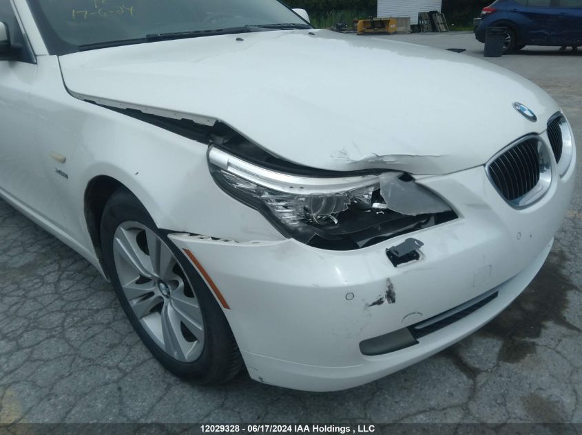 2009 BMW 5 Series VIN: WBANV13539C151458 Lot: 12029328