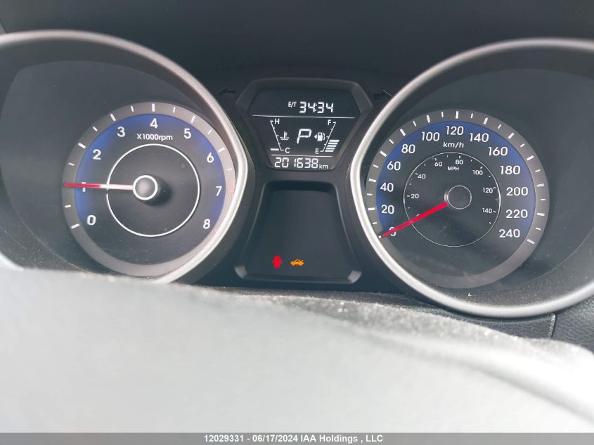 2015 Hyundai Elantra Limited VIN: KMHDH4AH9FU368292 Lot: 12029331