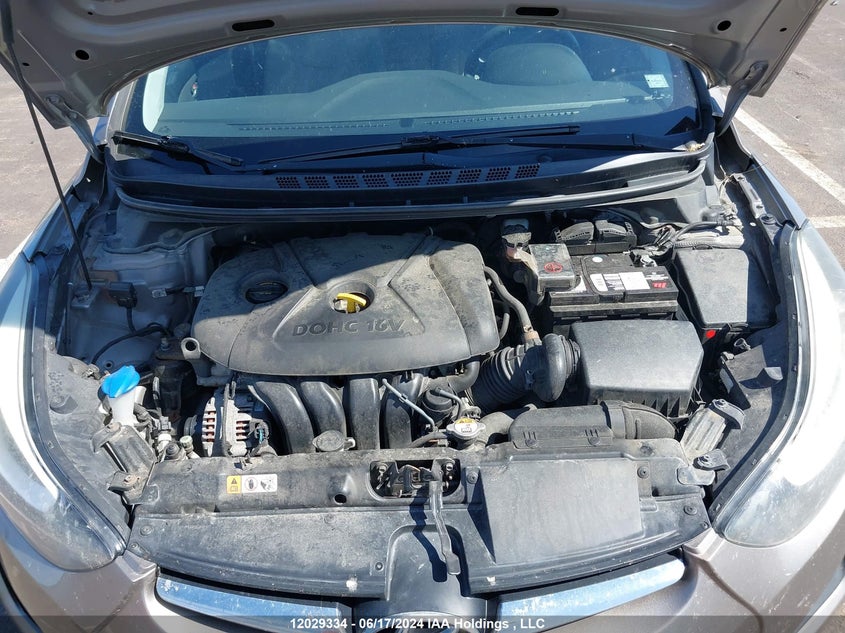 2014 Hyundai Elantra Se/Sport/Limited VIN: 5NPDH4AE8EH488751 Lot: 12029334