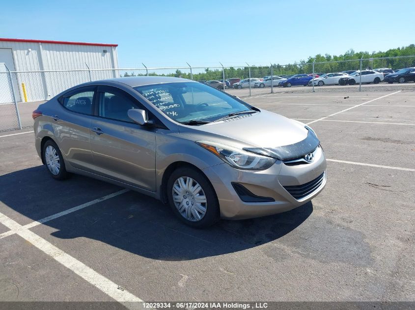 2014 Hyundai Elantra Se/Sport/Limited VIN: 5NPDH4AE8EH488751 Lot: 12029334