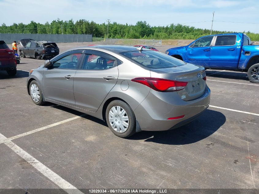 2014 Hyundai Elantra Se/Sport/Limited VIN: 5NPDH4AE8EH488751 Lot: 12029334